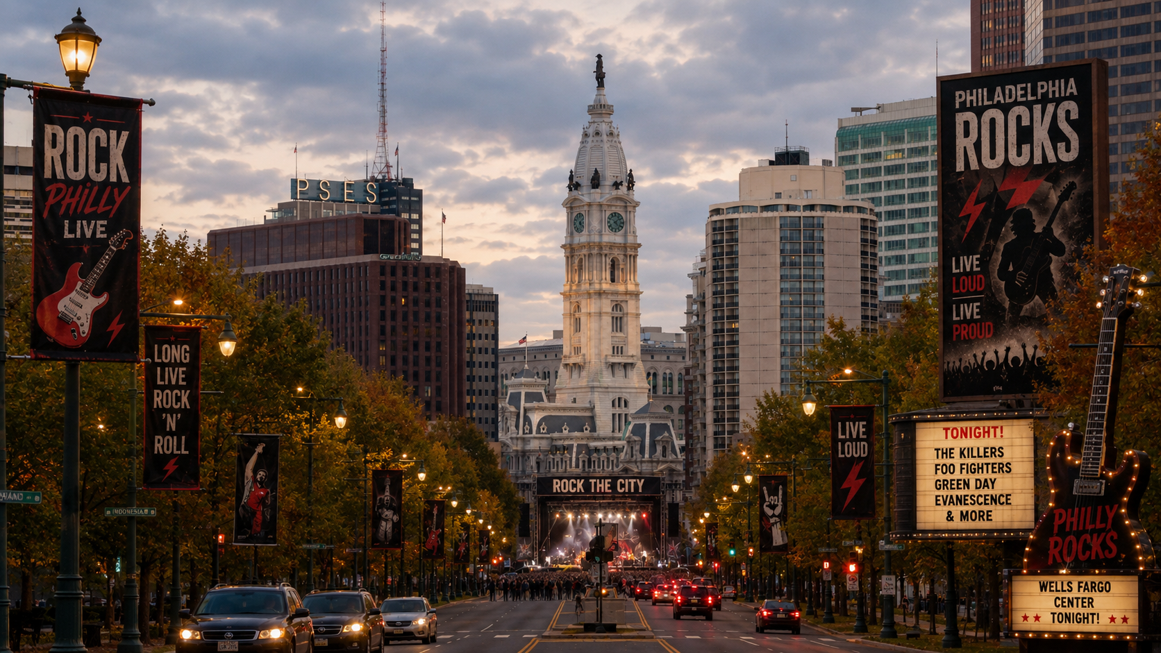 Rock Concerts in Philly 2026-2027